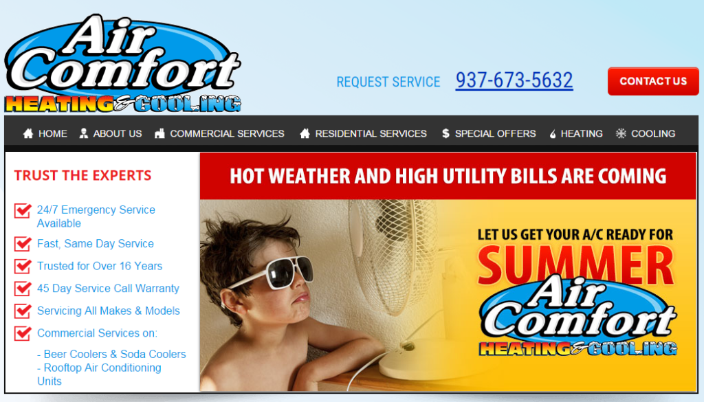 Air Comfort Heating and Cooling